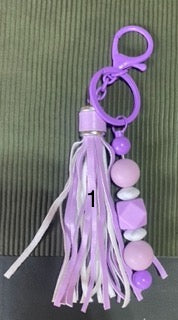 Beaded keychain