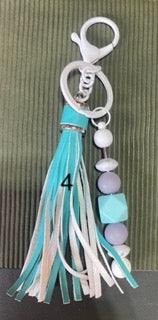 Beaded keychain