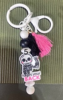 Beaded keychain