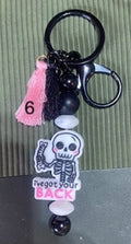 Beaded keychain
