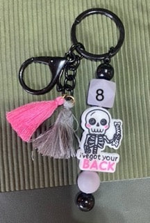 Beaded keychain